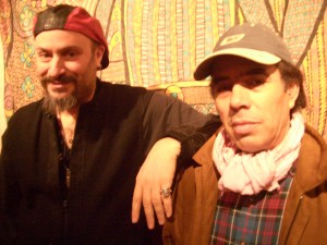 Bachir and John (photo by John Kruth)