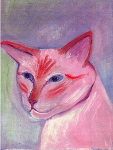 Painting by Marilyn Cvitanic - peaches Painting by Marilyn Cvitanic